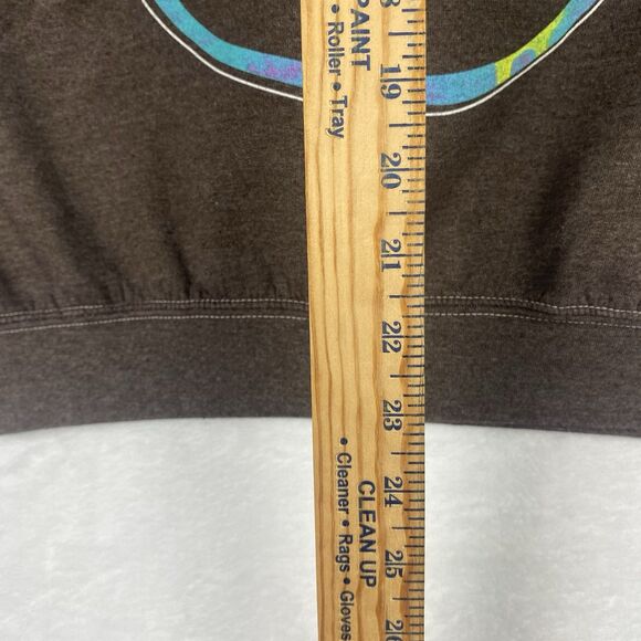 Nirvana Graphic Print Sweater Womens Small Brown Sweatshirt Crewneck Pullover - Picture 4 of 5